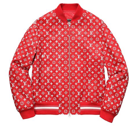 supreme lv bomber jacket replica|supreme x louis vuitton jacket.